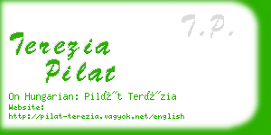 terezia pilat business card